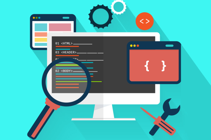 Computer screen showing dashboard
